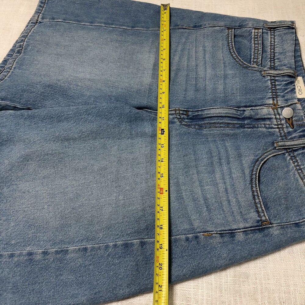 Pilcro Light Blue Denim Jean Shorts - Picture 14 of 16